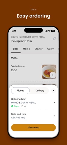 MOMO & CURRY NEPAL iPhone screenshot