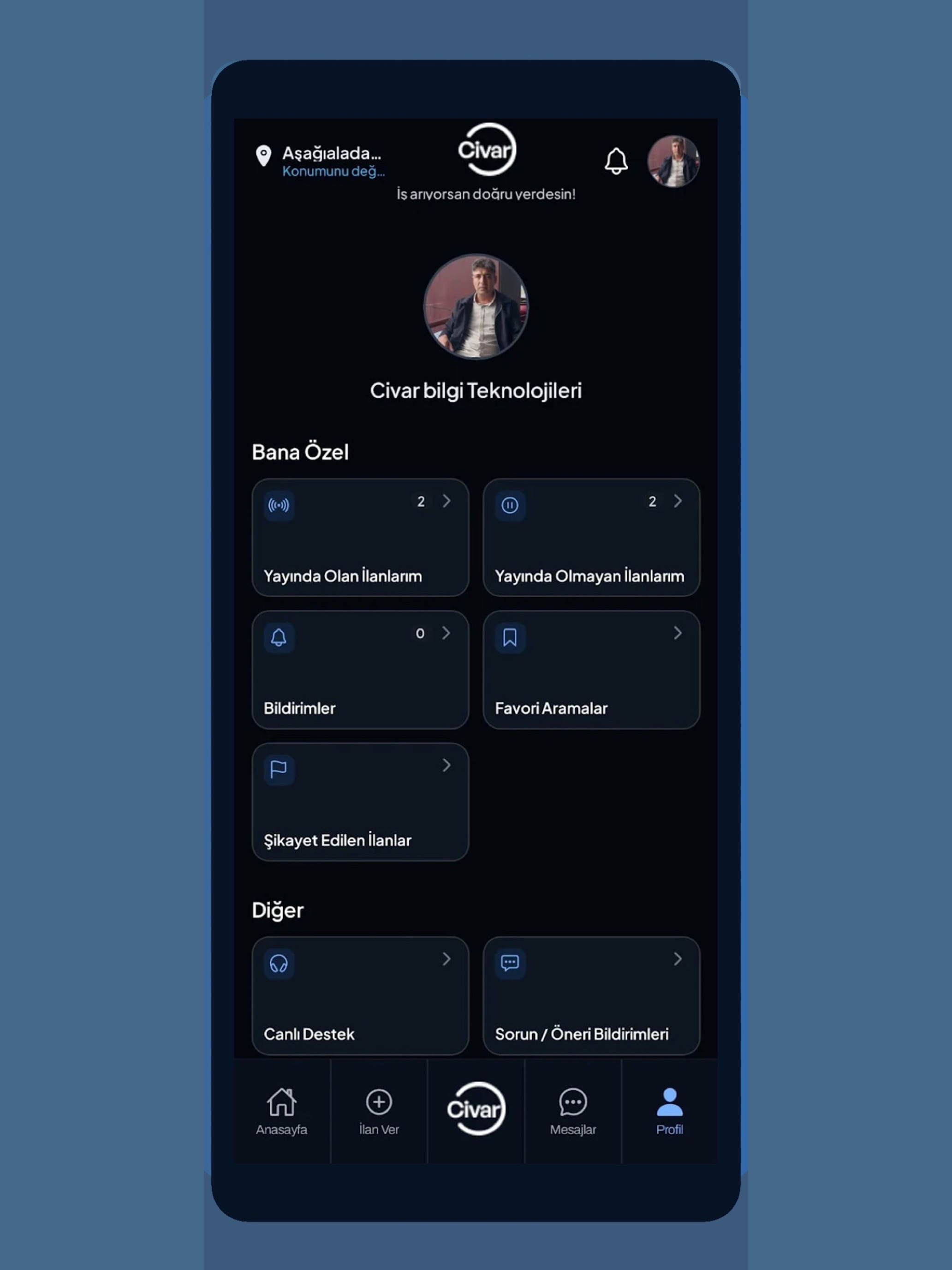 Civar – İş İlanları & Usta Bul screenshot 14
