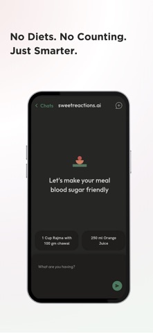 Sweetreactions AI screenshot