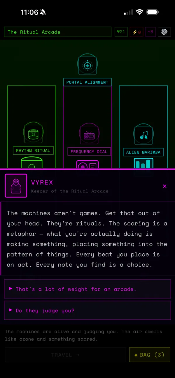 Screenshot #2 pour Neon Serpent Spiral