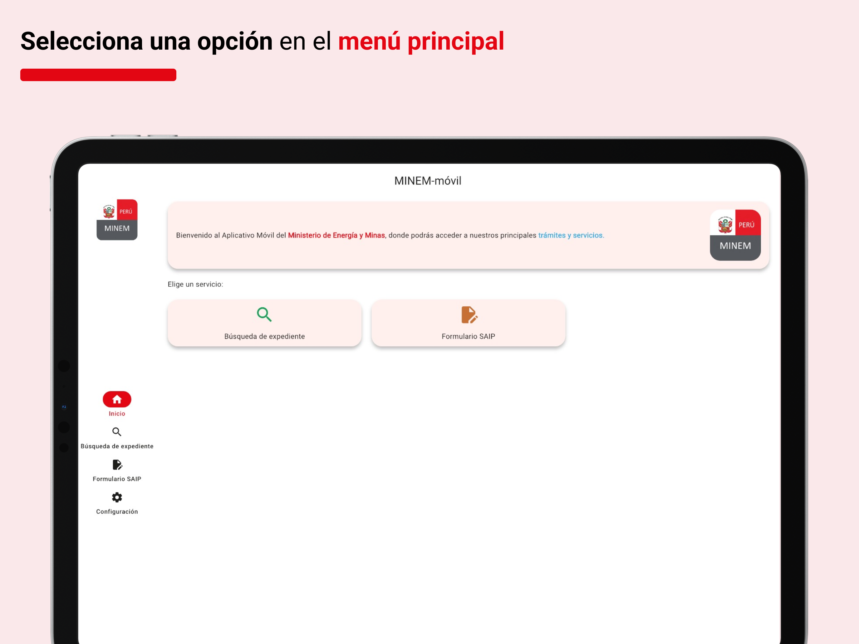 MINEM-móvil