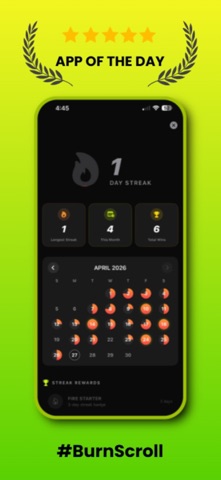 BurnScroll Screen Time Control Screenshot 8 of 8