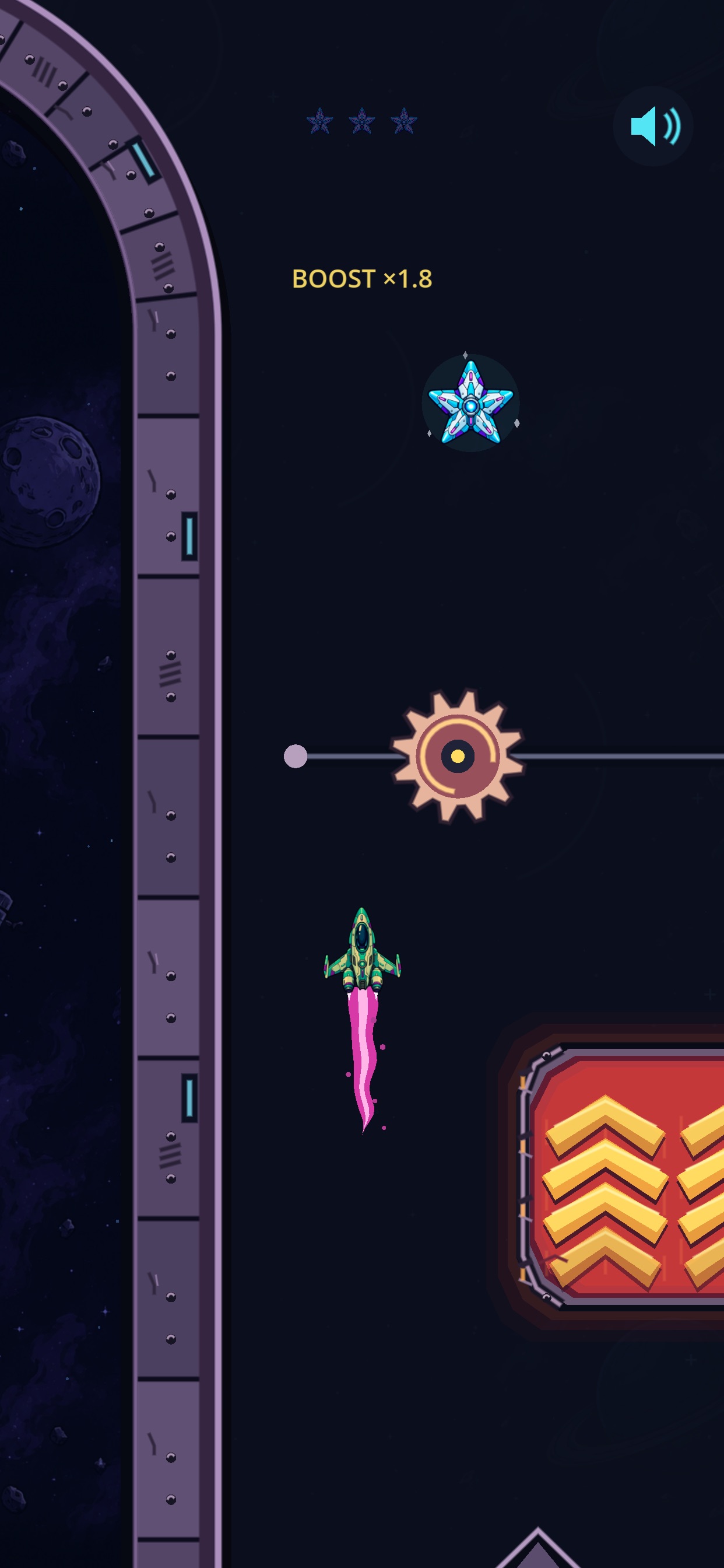 Screenshot 3 of Galaxy Gauntlet: Space Run