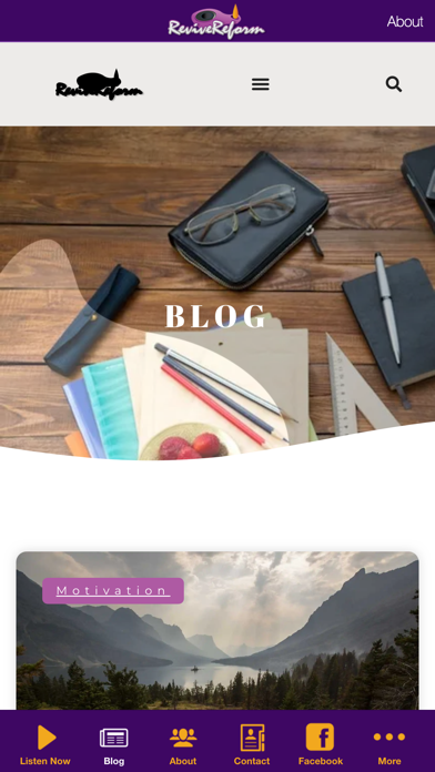 Revive Reform Radio Screenshot 2 - AppWisp.com Revive Reform Radio Screenshot 2 - AppWisp.com