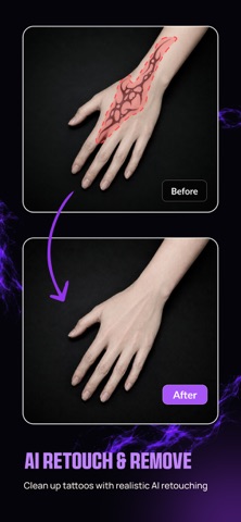 AI Tatto Design: Font, Stencil iPhone screenshot