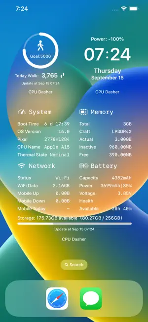 CPU Dasher Mobile Master Tools screenshot 3