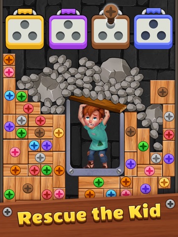 Screw Up Family: Story Puzzle iPad screenshot