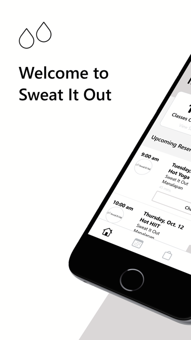 Sweat It Out Pilates app screenshot