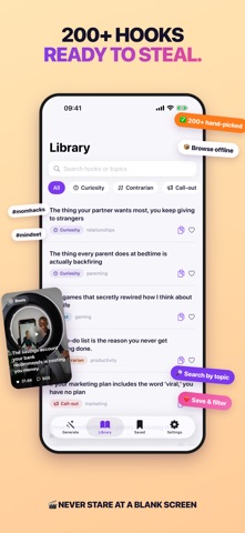 HookLab AI: Hooks virais Screenshot 4 of 8