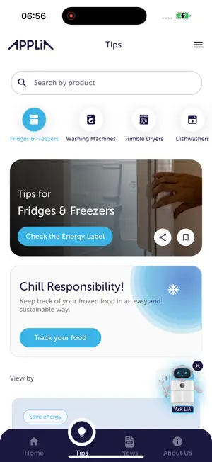 MyAPPLiA screenshot 2