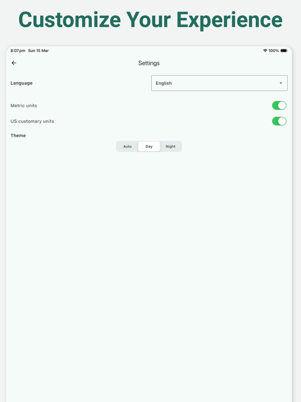 iPad screenshot
