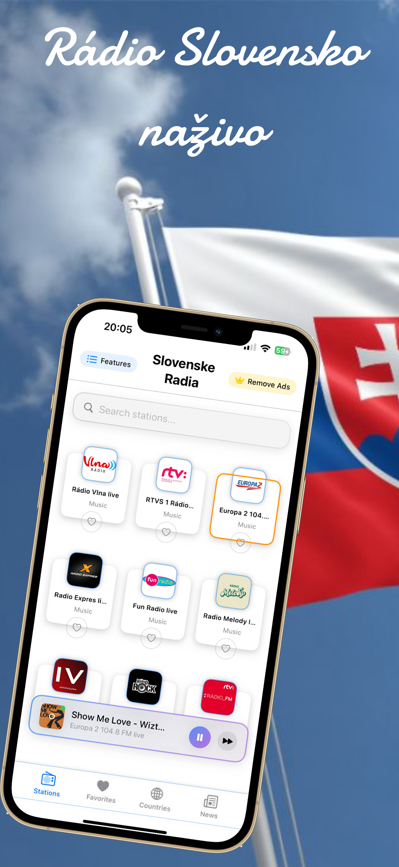 Slovenské rádiá – Naživo