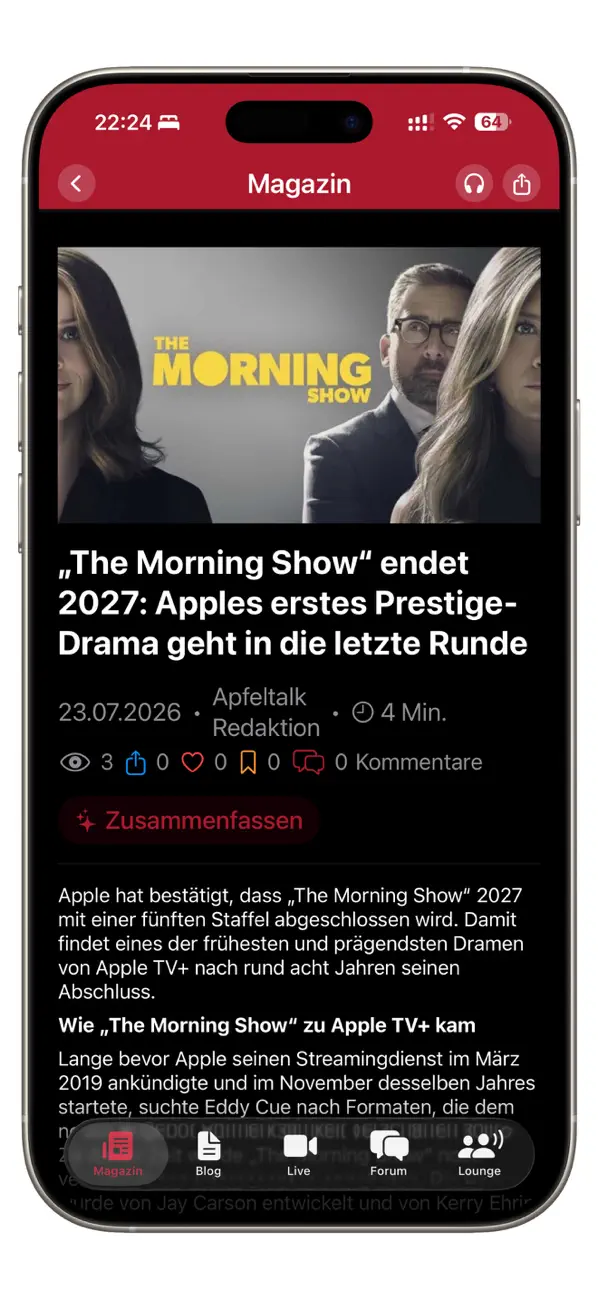 Screenshot #2 pour Apfeltalk