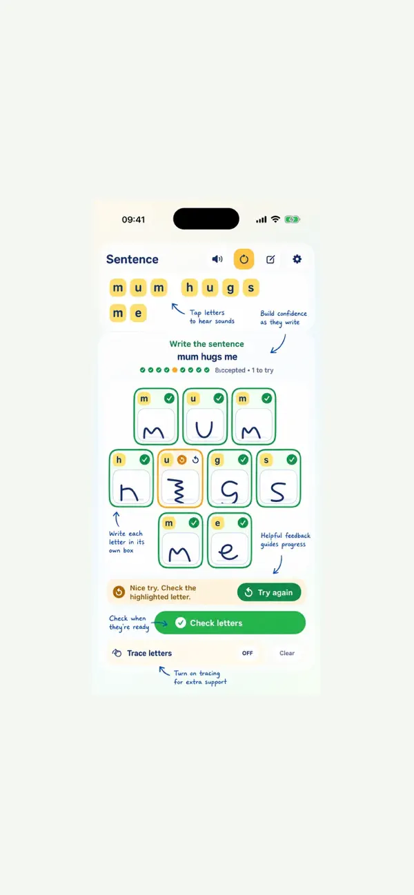 Screenshot #3 pour Let's Build Sentences