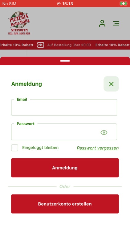 Bella Italia Steinofen