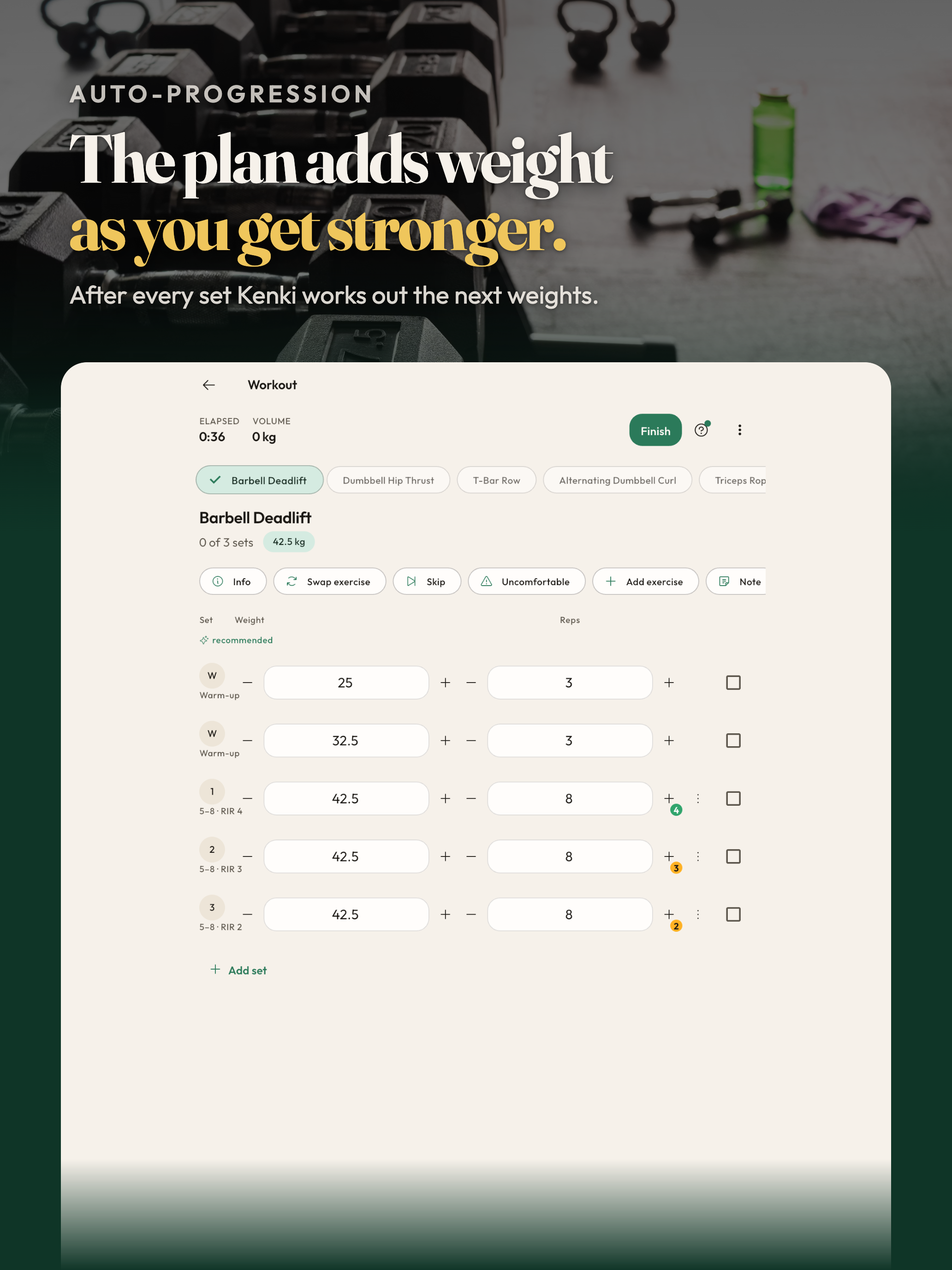 Kenki: Calorie Counter & Gym screenshot 10