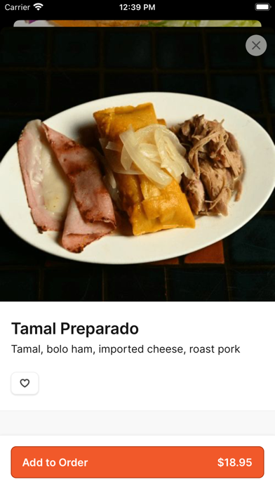 The Cuban Cafe Restaurant iPhone screenshot 3 - Food & Drink app