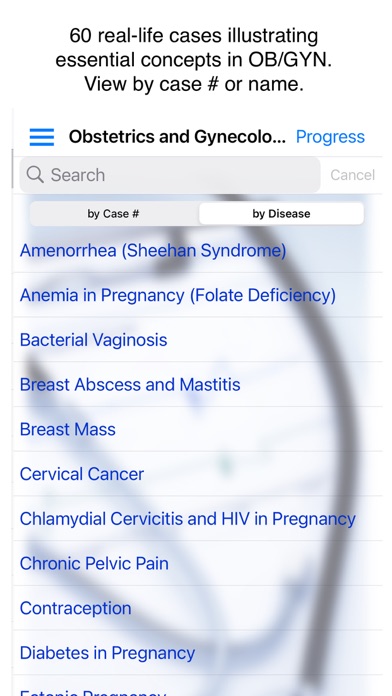 Obstetrics & Gynecology Cases Screenshot