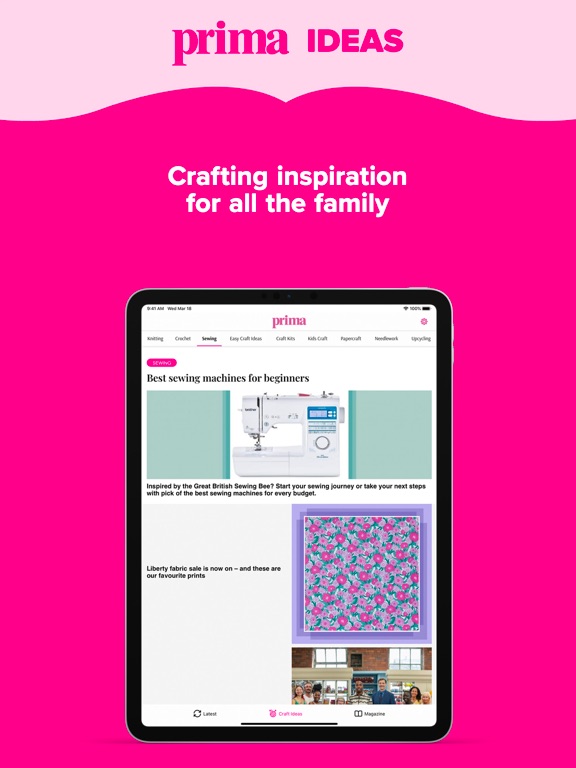 Prima UK iPad screenshot 4 - Lifestyle app