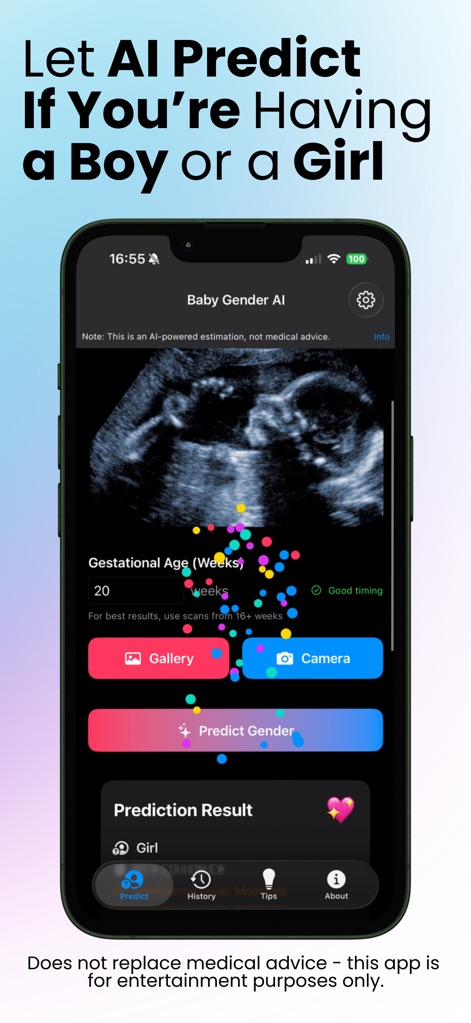 Baby Gender AI Scanner - App de Salud y forma física | MWM