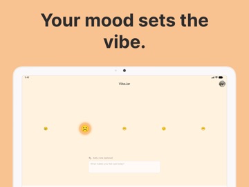 VibeJar-Mood Tracker & Journal iPad screenshot
