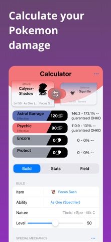 PikaCalc - Damage Calculator Screenshot 1 of 7