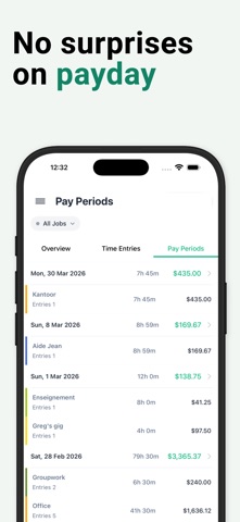 Hours Tracker - Salarybook Screenshot 3 of 8