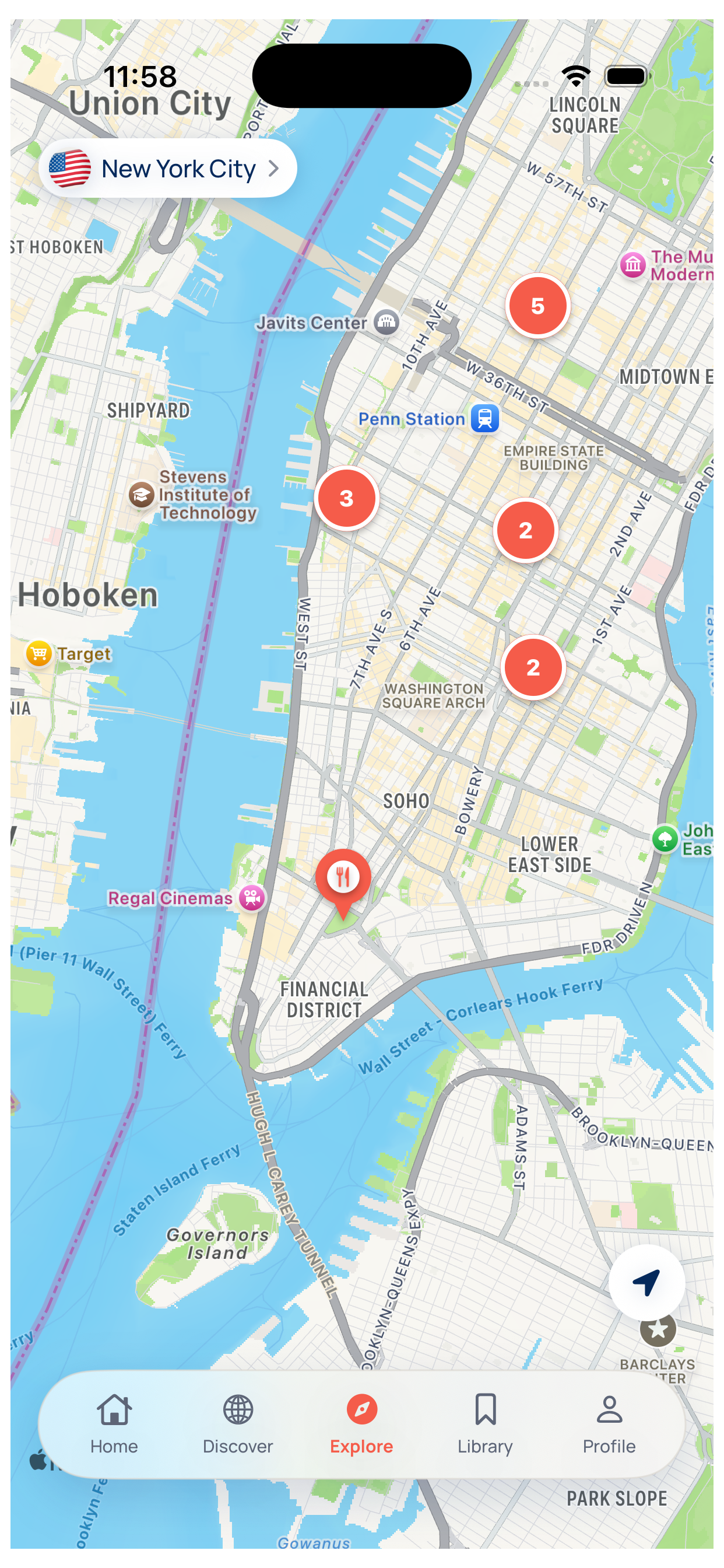 Pinly: Maps, curated by people screenshot 4