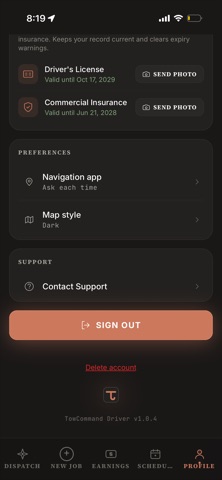 TowCommand Driver screenshot