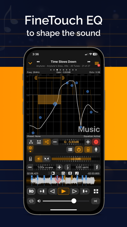#10. Anytune Pro+: Studio Tools (iOS) Podle: Anytune Inc.