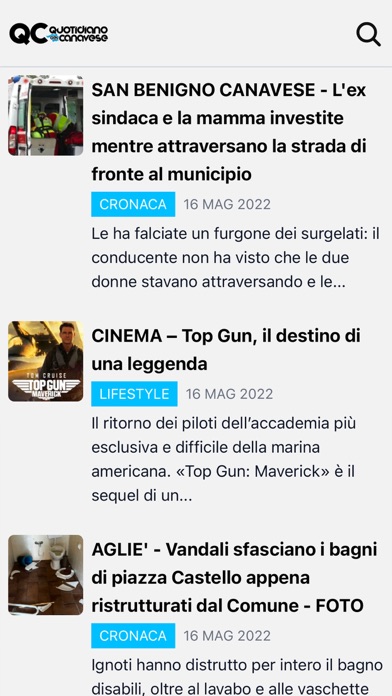 QC Quotidiano del Canavese Screenshot