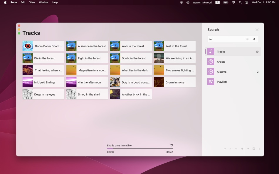 #4. Rune Player (macOS) 由: Inkwire Tech (Hangzhou) Co., Ltd.