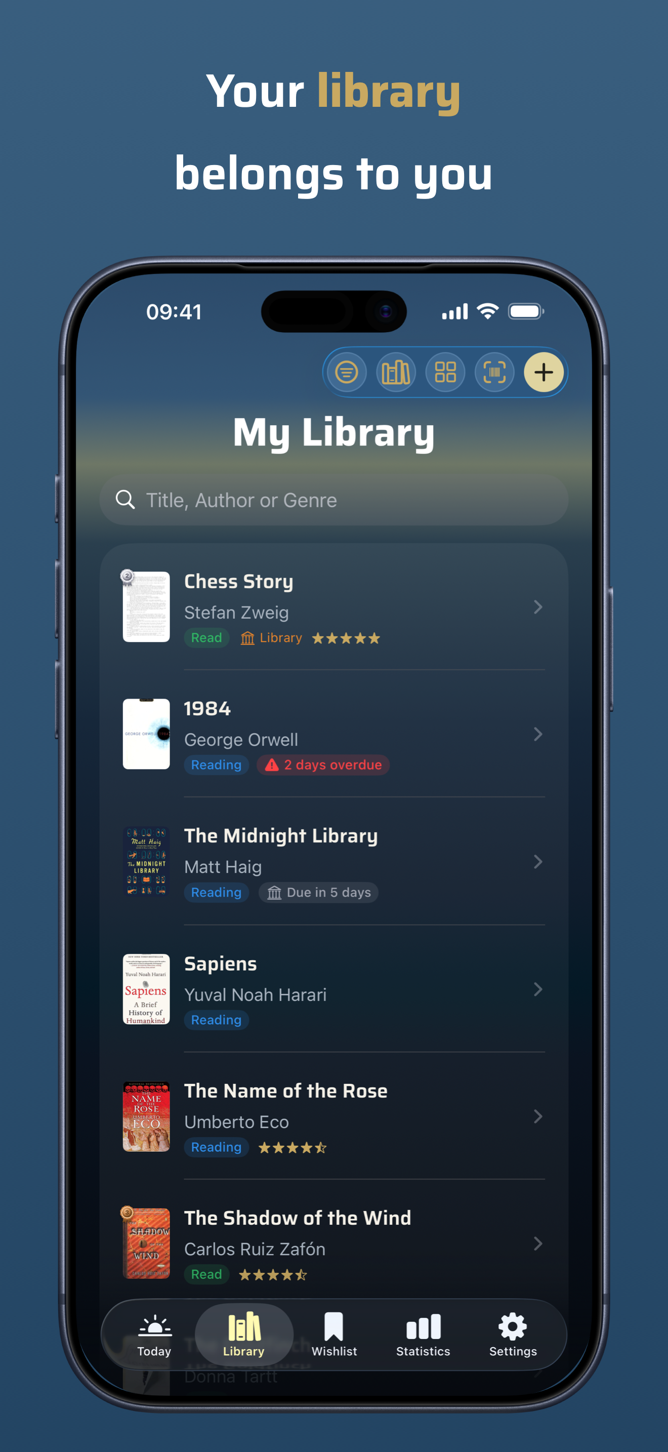 BookSafe screenshot 2