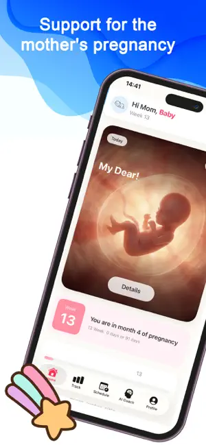 Pregnancy Tracker: Baby Diary screenshot 1