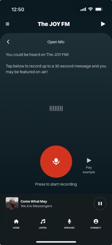 The JOY FM screenshot