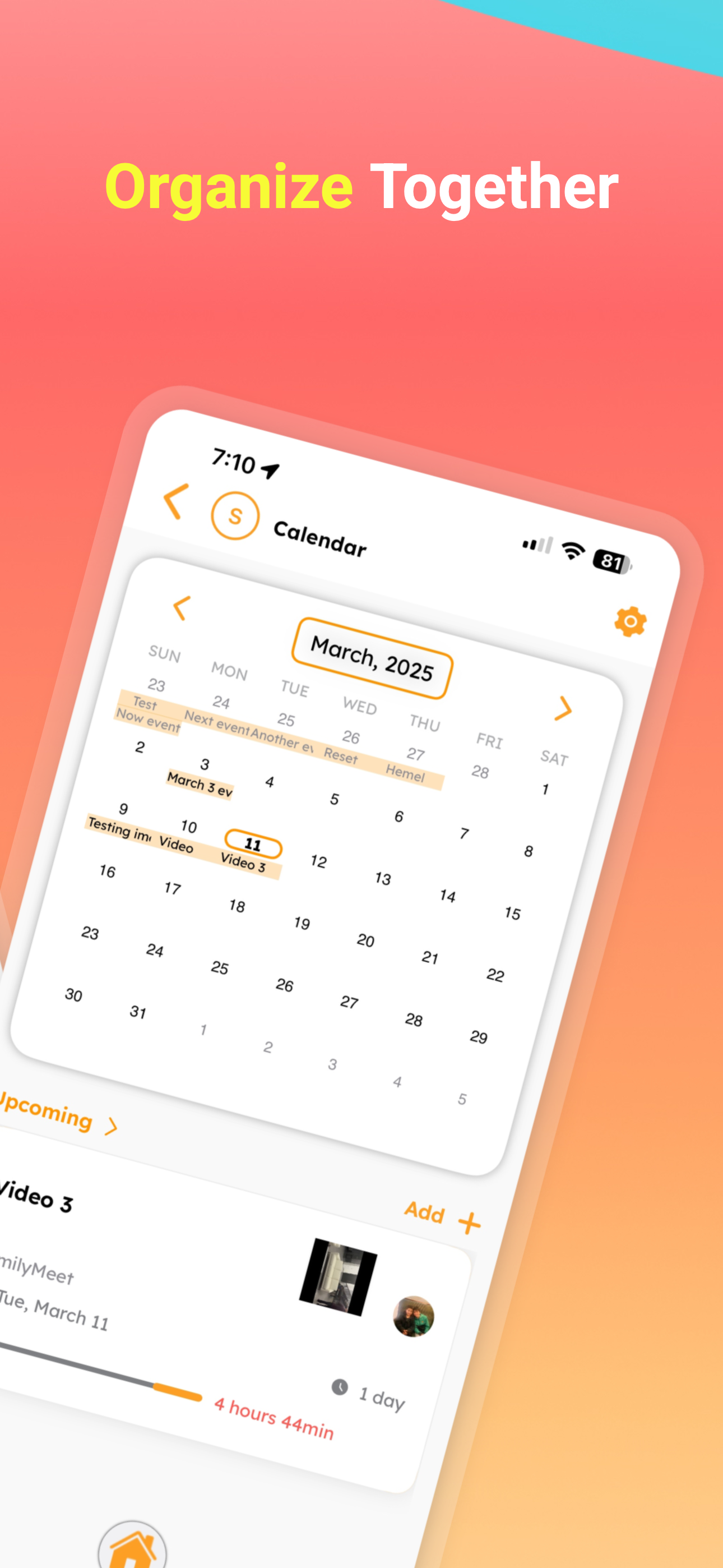 Family Organiser, Todo, Chores