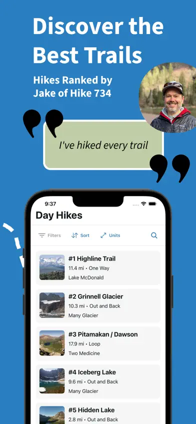 Hike 734: Day Hikes of Glacier screenshot 3