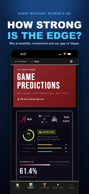 BetSharpX: SEC Football Picks screenshot 2