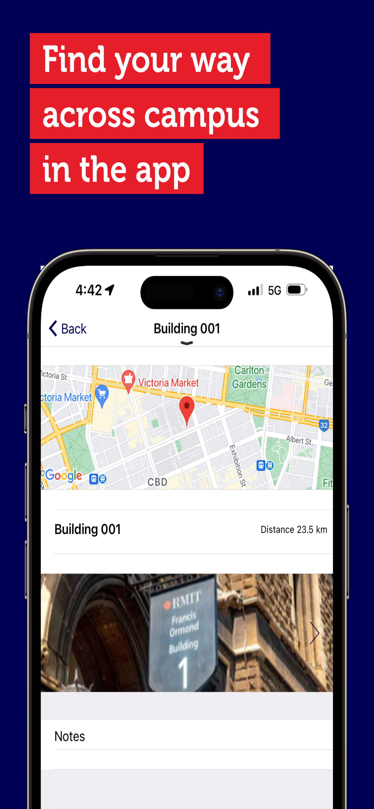 RMIT app screenshot 3