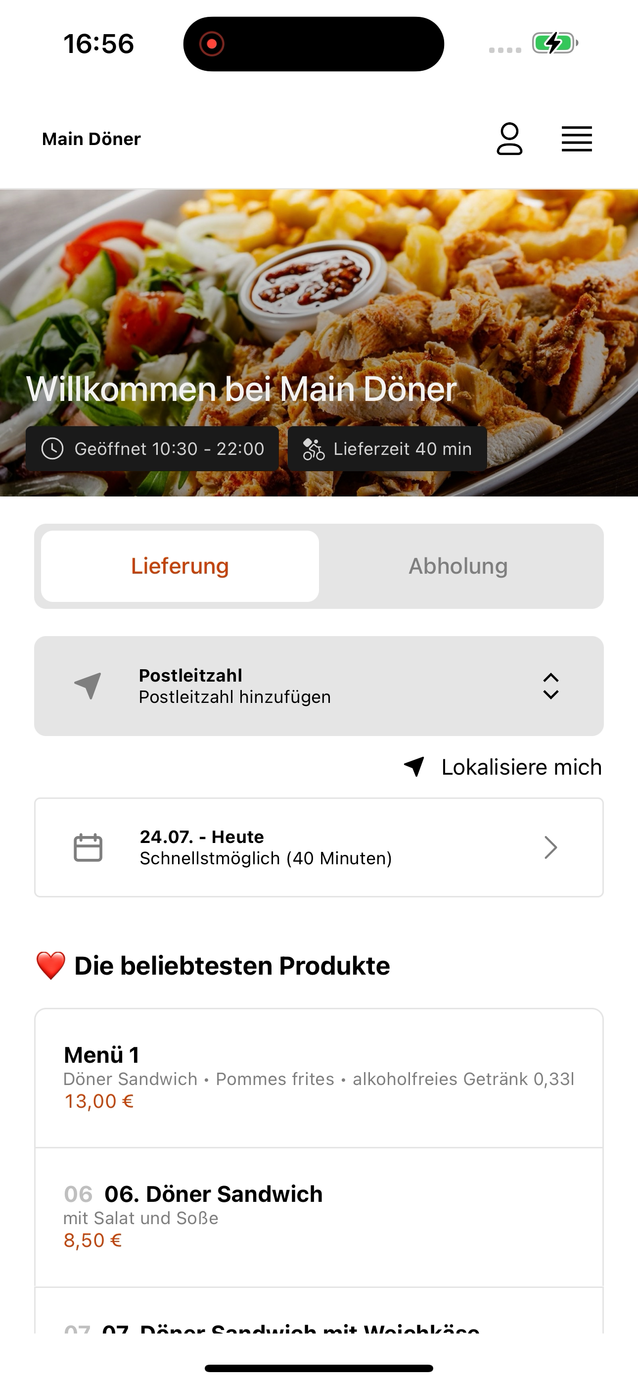 Main Döner screenshot 5