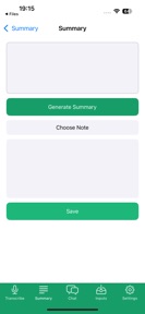 AI Note Taker -Taking,Summary screenshot