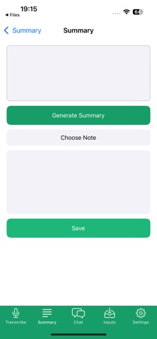 AI Note Taker -Taking,Summary iPhone screenshot