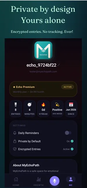 MyEchoPath screenshot 3