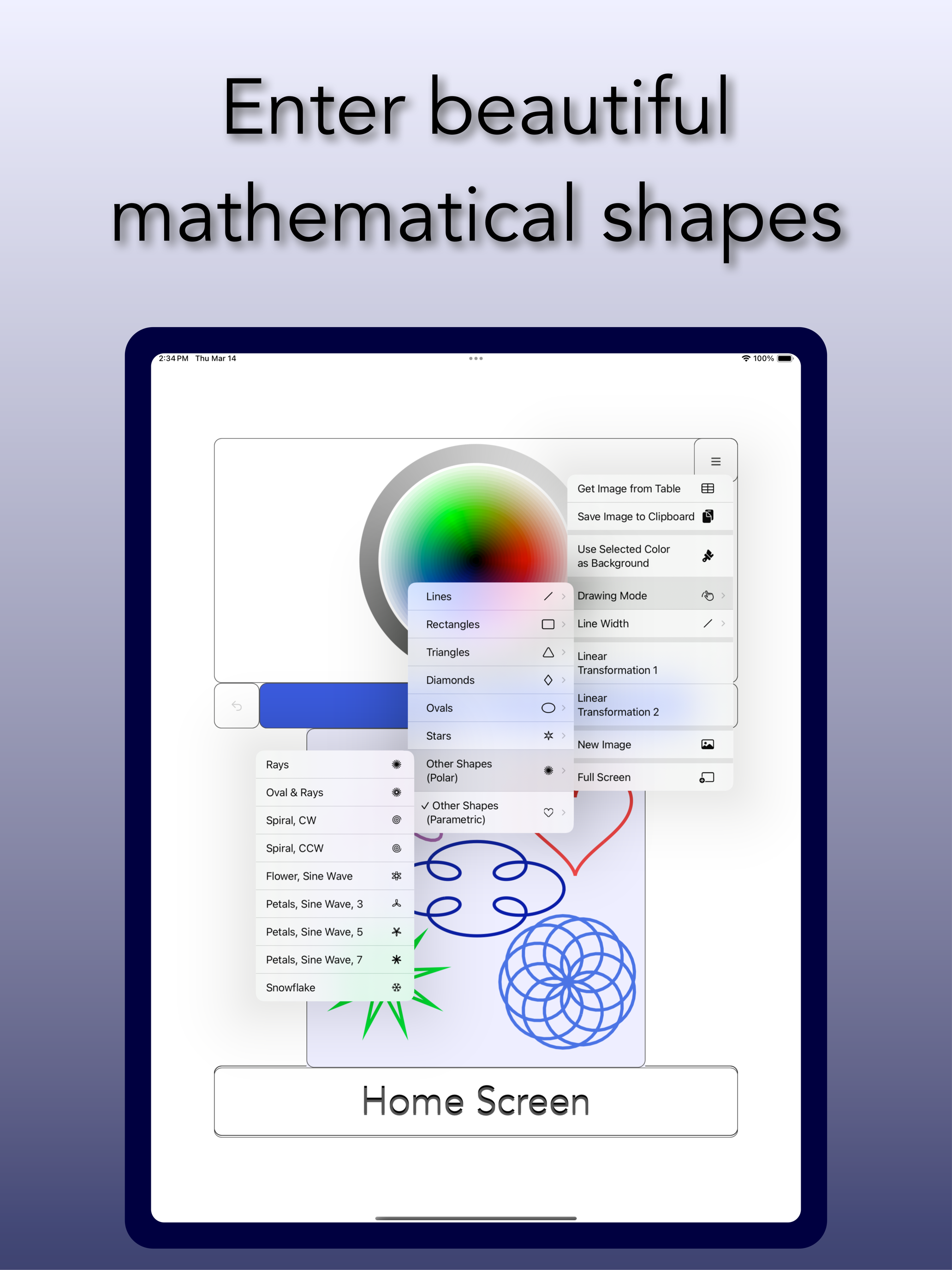 Drawing with Math
