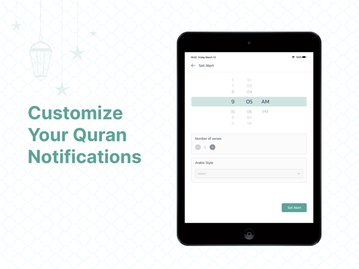 5 Verses - Daily Quran Alert