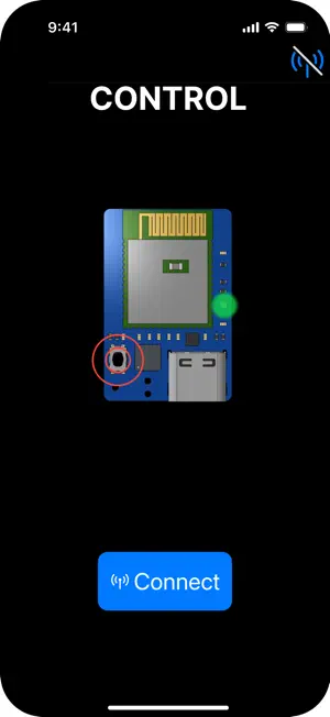 Drivebot BLE screenshot 3