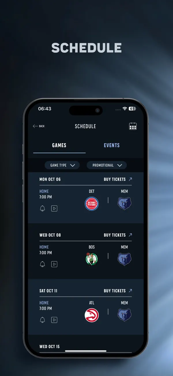 Screenshot #3 pour Memphis Grizzlies