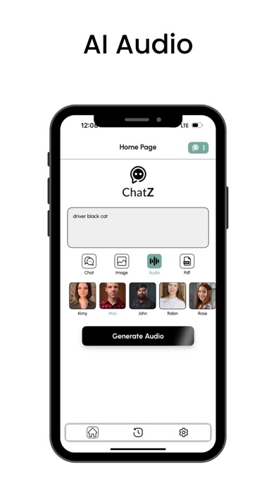 ChatZ - AI Chatbot, Photo, PDF Screenshot