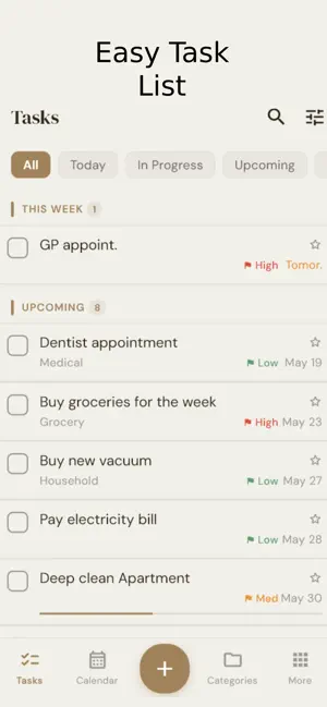 To Do List: Easy Task Manager screenshot 1