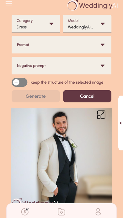 WeddinglyAi Screenshot